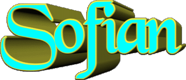 Sofian S MASCHIO - Maghreb Musulmano Nome 