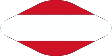 Oval Österreich Europa Fahnen 