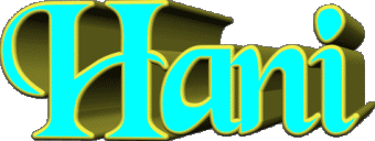 Hani H MASCHIO - Maghreb Musulmano Nome 