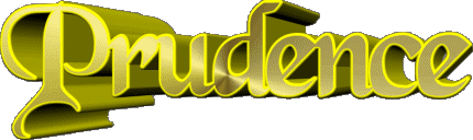 Prudence P FEMININE - France First Names 