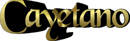 Cayetano C MANN  - Spanien Vorname 