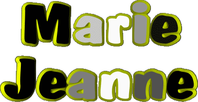 Marie Jeanne M Zusammengesetzter WEIBLICH - Frankreich Vorname 