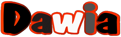 Dawia D WEIBLICH - Maghreb Muslim Vorname 