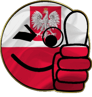 Smiley - OK Polonia Europa Banderas 