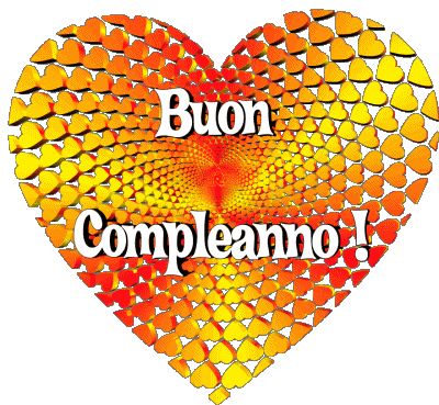 007 Cuore Buon Compleanno Italiano Messagi 