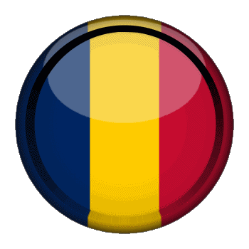 Rotondo - Anelli Chad Africa Bandiere 