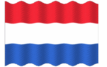 Waving Netherlands Europe Flags 