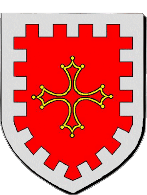 Blazon-Blazon Aude 11 Departments - Cities France Flags 