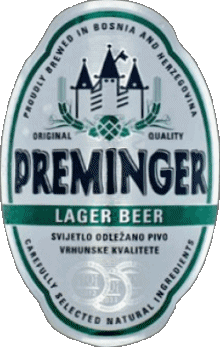 Preminger Bosnie Herzegovine Bières Boissons 