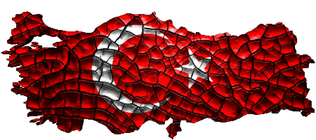 Map Turkey Asia Flags 