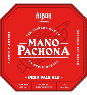 Mano pachona-Mano pachona Albur Mexique Bières Boissons 
