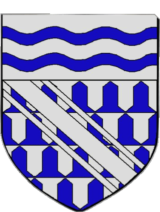 Blasón-Blasón LA RIVIERE DE CORPS 10 Departamentos - Ciudades Francia Banderas 