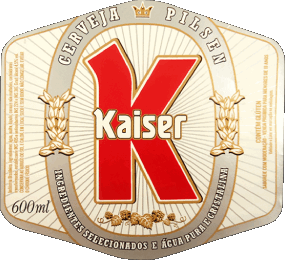Kaiser-Cerveja Brazil Beers Drinks 