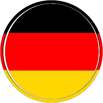 Round - Rings Germany Europe Flags 