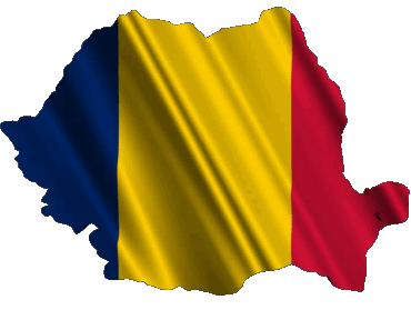 Carte Roumanie Europe Drapeaux 