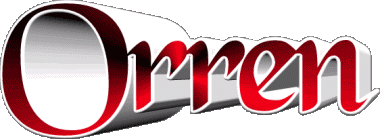 Orren O MASCHIO - UK - USA - IRL - AUS - NZ Nome 