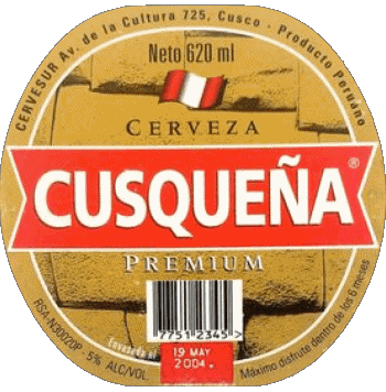 Cuzqueña Pérou Bières Boissons 