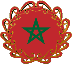 Forma 01 Marruecos África Banderas 