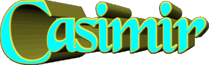 Casimir C MASCULINE - France First Names 