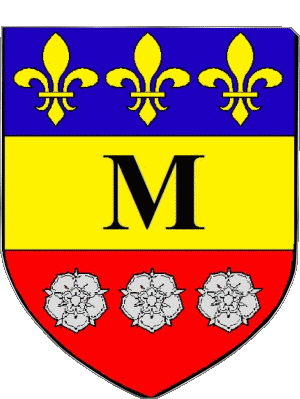 Wappen-Wappen LES MEES 04 Abteilungen - Städte Frankreich Fahnen 