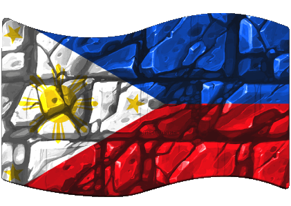 Rectangle Philippines Asia Flags 