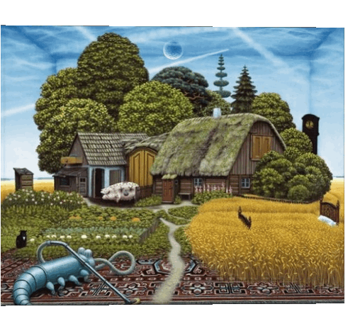 Jacek Yerka Pittore di artisti Umorismo -  Fun 