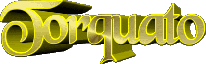 Torquato T MASCULIN - Italie Prénoms 