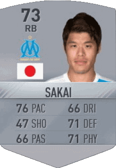 Hiroki Sakai Japan F I F A - Karten Spieler Videospiele Multimedia 