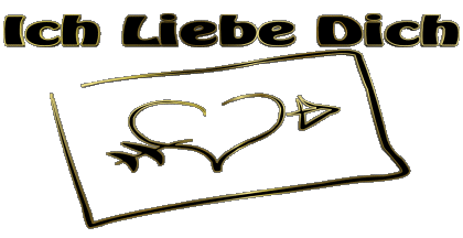 Coeur Ich Liebe Dich Allemand Messages 