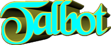 Talbot T MASCHIO - UK - USA - IRL - AUS - NZ Nome 