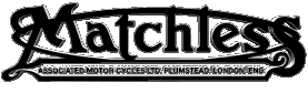 Logo Matchless MOTORRÄDER Transport 