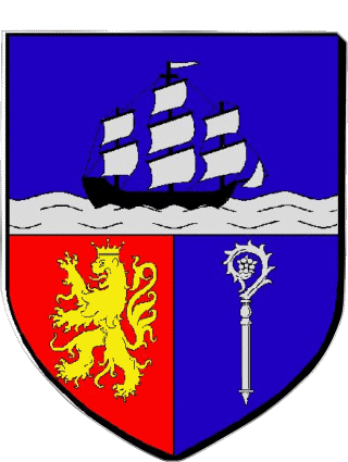 Blason-Blason SAINT JEAN DE LUZ 64 Départements - Villes France Drapeaux 