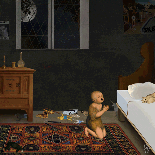 Scorpion Dagger GIF Artista Humor - Fun 