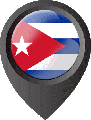 Perno di posizione Cuba America Bandiere 