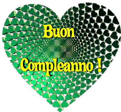 009 Cuore Buon Compleanno Italiano Mensajes 