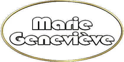 Marie Geneviève M Composed FEMININE - France First Names 
