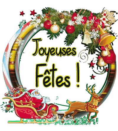 Serie 04 Joyeuses Fêtes (Noël) Français Messages 