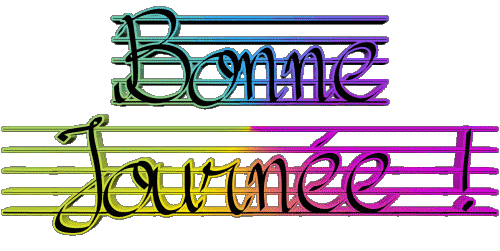 01 Bonne Journée Francese Messagi 