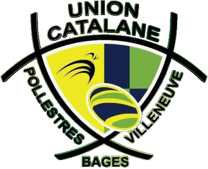 Union Catalane Pollestres Bages Villeneuve Dept 66 Rugby Club Francia Logo Deportes 