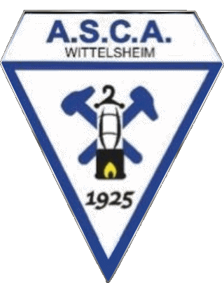 ASCA WITTELSHEIM 68 - Haut-Rhin Grand Est FootBall Club France Logo Sports 