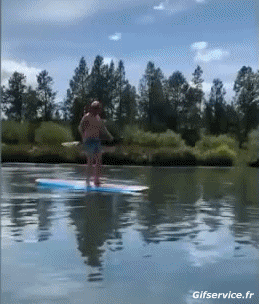 Stürze - Fail Paddle Sport Humor -  Fun 