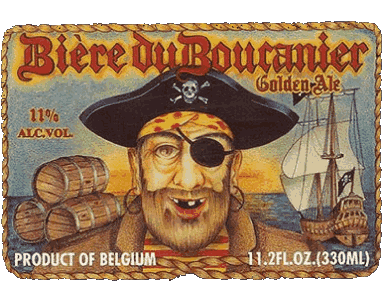 Biere du Boucanier Belgien Bier Getränke 