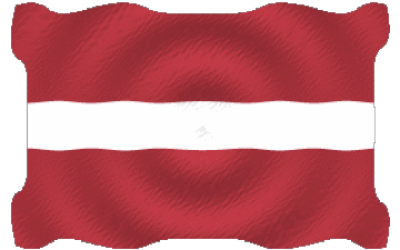 Welligkeit Lettland Europa Fahnen 