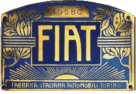 1900-1900 Logo Fiat Cars Transport 