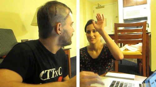 3D - Linien - Bänder 3d Effekte Humor -  Fun 