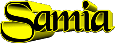 Samia S WEIBLICH - Maghreb Muslim Vorname 