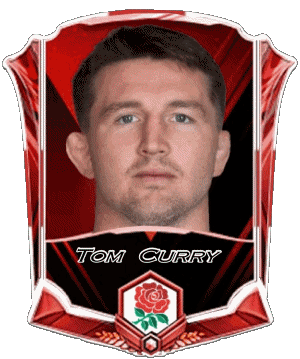 Tom Curry Team 2025 England Rugby - Players Sports 