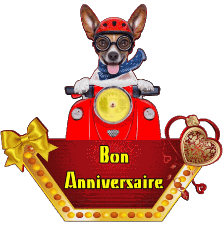 010 Animaux Bon Anniversaire Francés Mensajes 