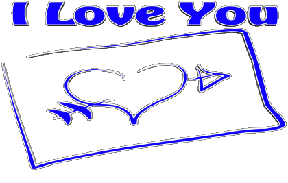 Coeur I Love You Anglais Messages 