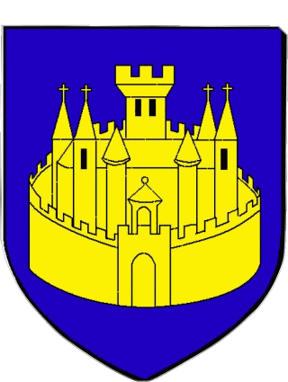 Blazon-Blazon VERDUN 55 Departments - Cities France Flags 